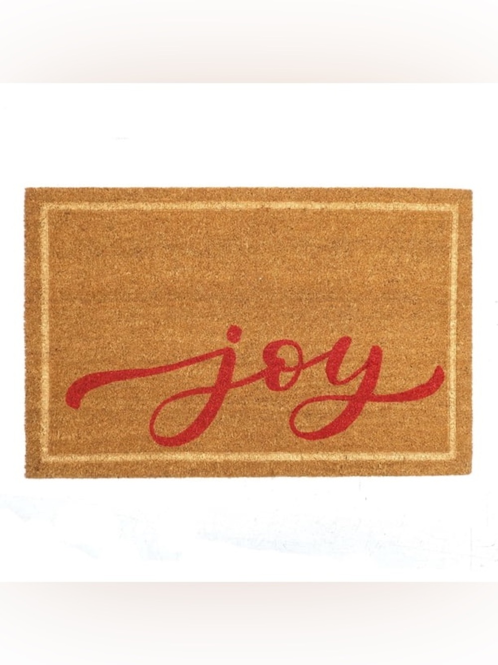 Holiday Coir Doormat